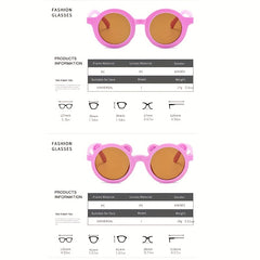 Bear Ear Frame Sunglasses UV Protection for Kids