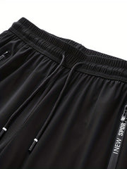 Men's Lightweight Drawstring Pants for Outdoor Activities