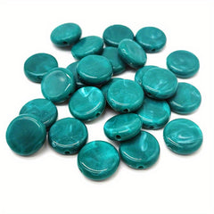 20pcs 15mm Acrylic Spacer Beads DIY Jewelry Making Craft Supplies