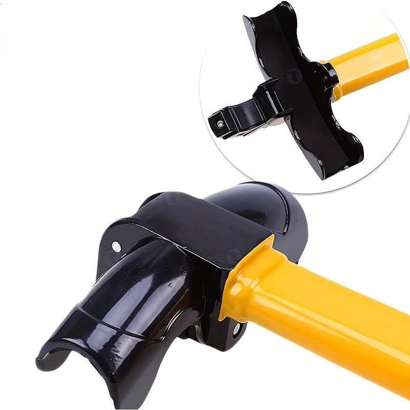 Car Steering Wheel Lock T-shaped Anti-Theft Lock with 2 Keys