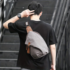Men's Casual Crossbody Bag Outdoor Chest Bag