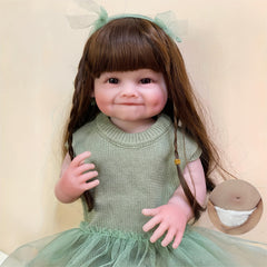 21 Inch Waterproof Reborn Kids Doll with Clothes and Accessories