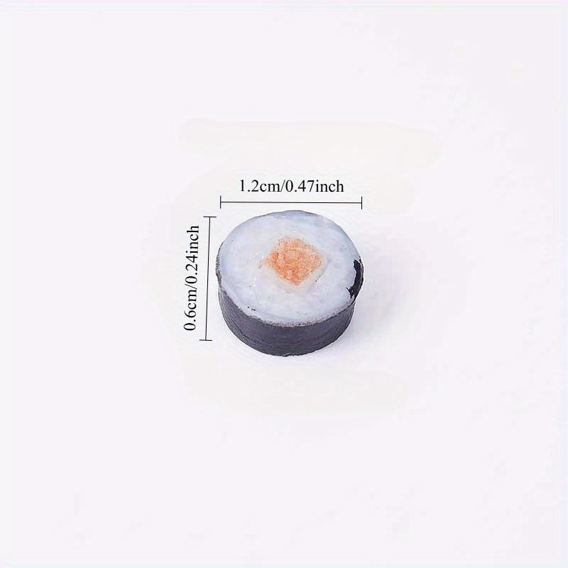 2Pcs Sushi DIY Mini Kitchen Japanese Simulation Food Accessories