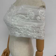 Royal Ivory Bridal Off Shoulder Wedding Dress Shawl Lightweight Breathable