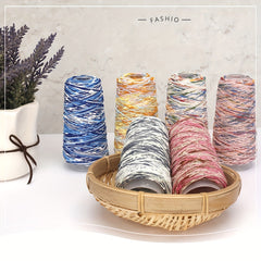 1pc Mixed Yarn Plush Thread Knitting Crocheting Accessories - 100% Polyester 50g