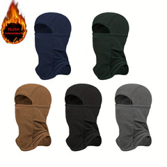 Winter Warm Balaclava Face Cover Neck Scarf Windproof Thickened Fleece Hood