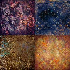 DIY Photo Album Scrapbook Paper Retro Theme Background - Vintage Paper Pack