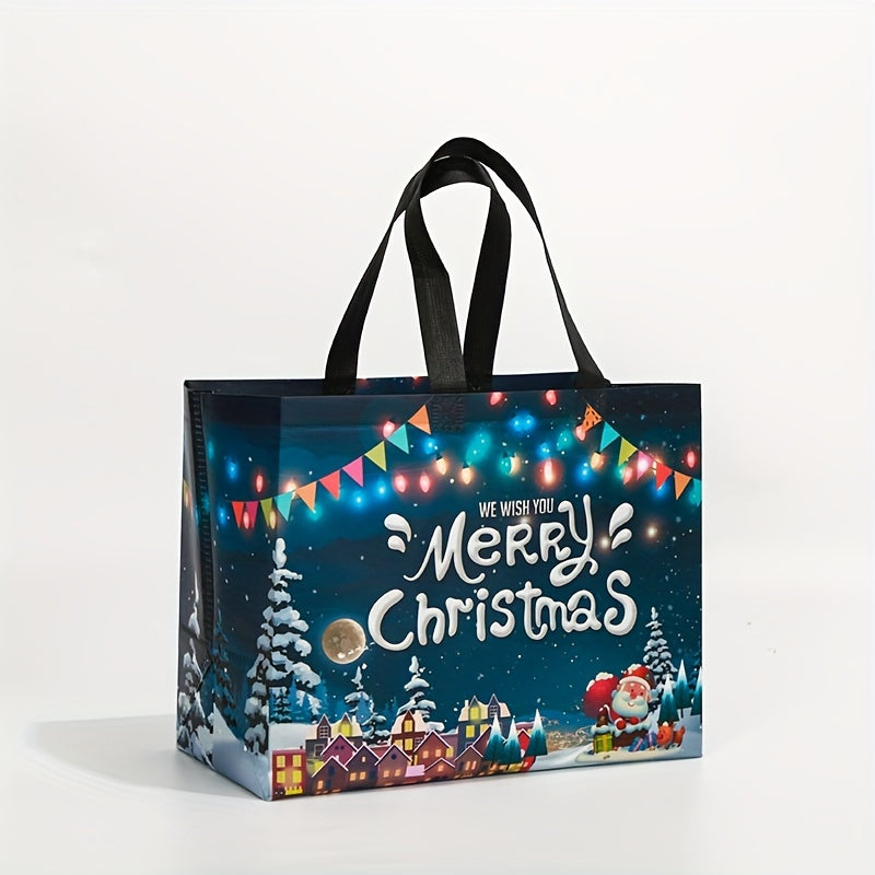 1pc Christmas Non-woven Candy Gift Bags for Parties