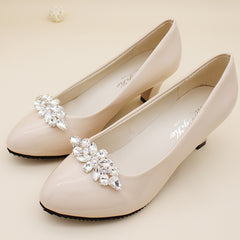 DIY Crystal Rhinestone Shoe Clips Wedding Party Shoe Decoration