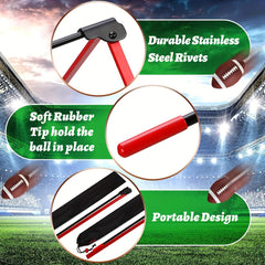 2pcs Football Kicking Tees Portable Holder Stand for Football Training