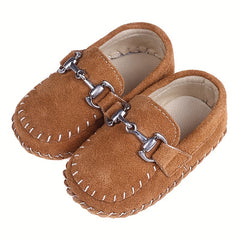 Baby Boys Slip on Loafers Breathable Flat Shoes