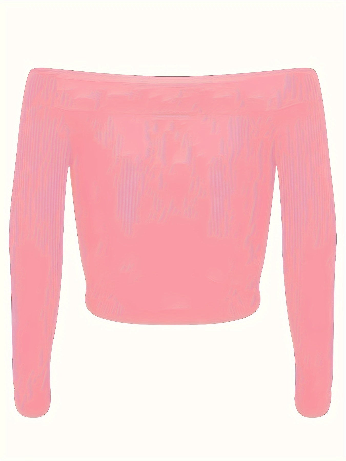 Ribbed Off Shoulder Knit Top