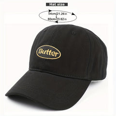 Circle Letter Embroidery Baseball Cap Light Specific Gravity Breathable Sun Hat