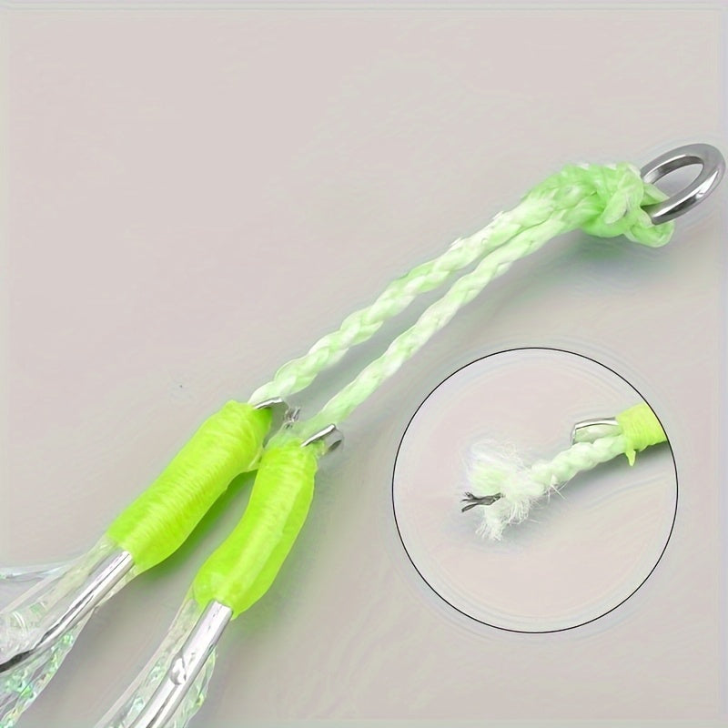 Steel Fishing Assist Hooks Luminous Fishing Hook Fishing Accessories