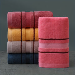 5pcs Cotton Face Towel Soft Hand Towel High Absorbency Bath Adult Towel