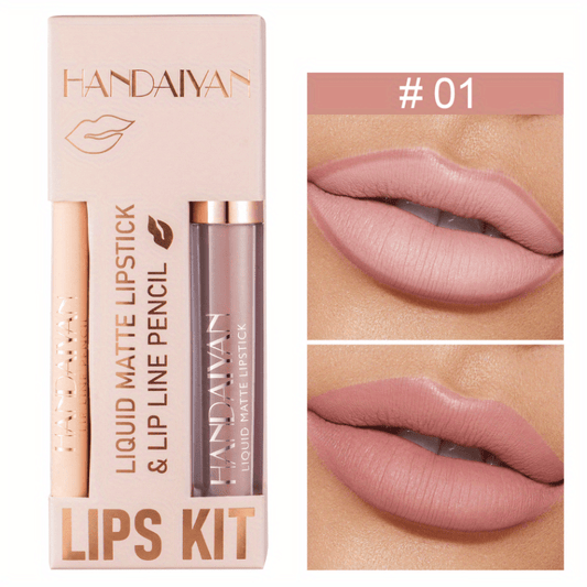 12 Color 3D Matte Lip Liner Pencil for Lipstick Eyeliner