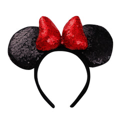 Sequin Bow Knot Hair Hoop for Baby Girls