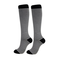 2 Pairs Compression Socks Knee Length Unisex
