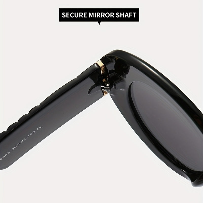 Men's Large Frame Tortoise Shell Round Sunglasses