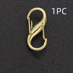 S-Shaped Spring Buckle Mountaineering Buckle for DIY Bag Accessory
