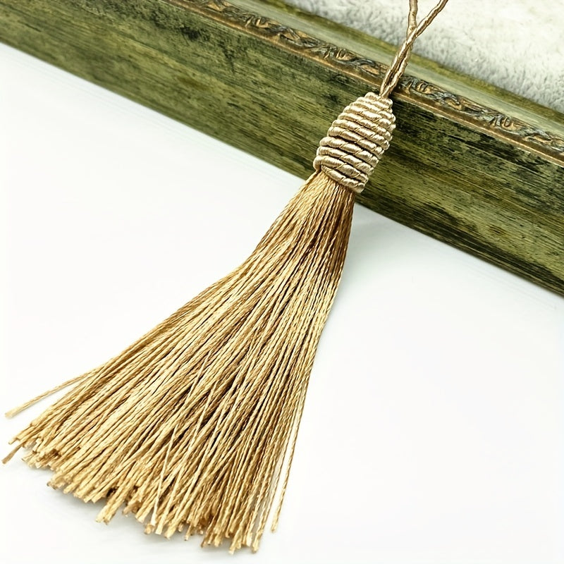 6pcs Rope Silk Tassel Trim Key Tassels for DIY Curtain Access