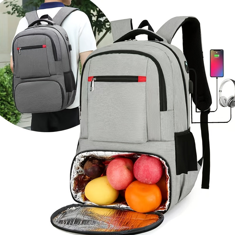 Multifunctional Travel Thermal Backpack with USB Interface
