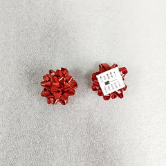 40pcs Star Bow Christmas Thanksgiving Gift Decoration Star Bow Holiday Decor