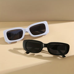 Rectangle Sunglasses Anti Glare UV400 Sun Shades for Travel