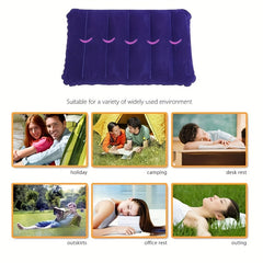 Portable Inflatable Nap Pillow for Camping