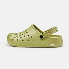 LUOFU Men's Lightweight Comfy Clogs Hollow Out Non Slip Garden Shoes