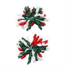 Kids Sweet Hair Clip Ball Flower Rainbow Headwear