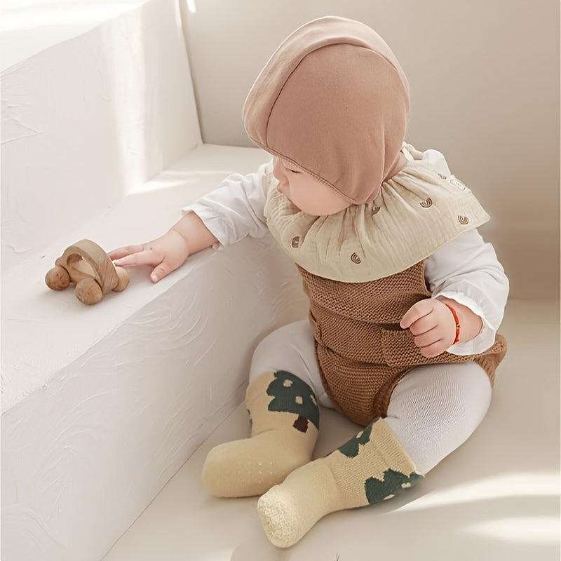 Thick Warm Baby Socks Cartoon Mid Tube Socks