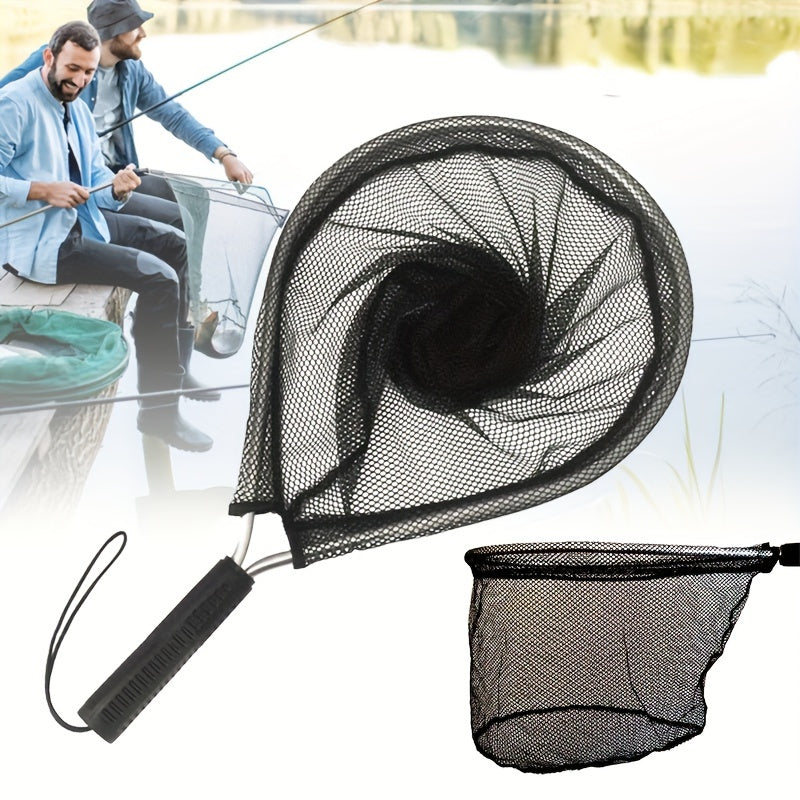 Portable Nylon Landing Net for Fly Fishing Fish Saver Knotless Mesh Net