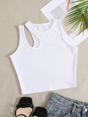 3 Pack Ribbed Crop Tank Tops Sleeveless Summer Top