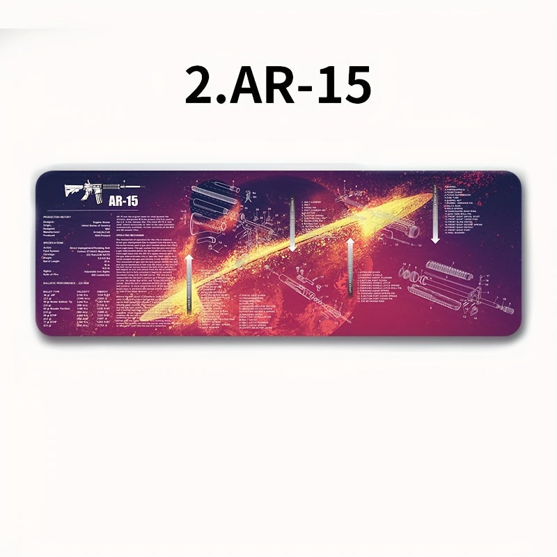 Large Mouse Pad Tactical Gun Parts for AR 15