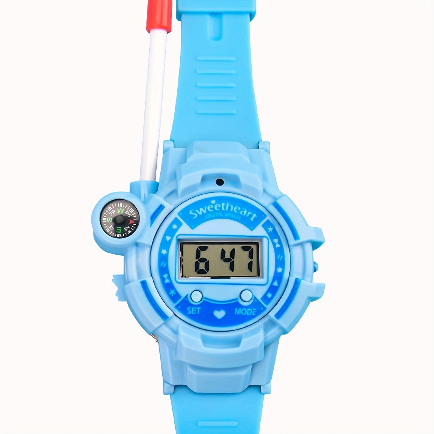 Cartoon Electronic Watch Rechargeable Silicone Watch for Kids
