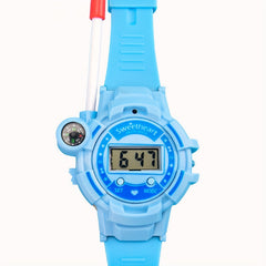 Cartoon Electronic Watch Rechargeable Silicone Watch for Kids