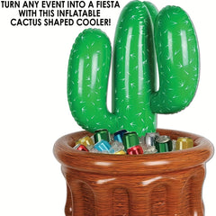 Inflatable Cactus Cooler - Keep Your Drinks Cold at Pool Party