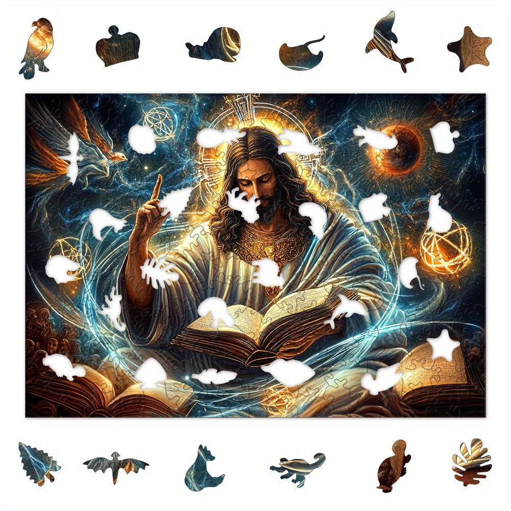 Jesus Wooden Puzzle 36 Vibrant Pieces for 3 Year Olds