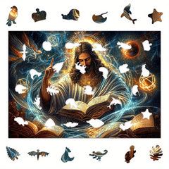 Jesus Wooden Puzzle 36 Vibrant Pieces for 3 Year Olds