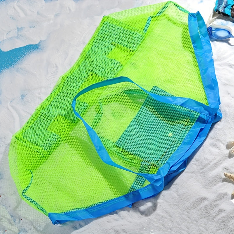 Foldable Travel Beach Bag for Kids Toy Storage & Beach Days