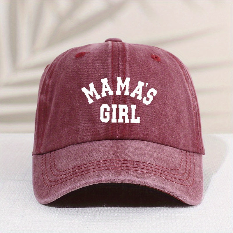 Kids Vintage Print Baseball Cap Sunscreen All Match Peaked Cap