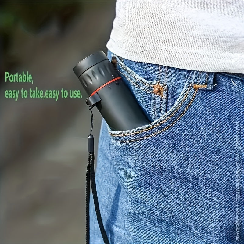 12X HD Magnification Monocular 3 6 Inch High Power Telescope