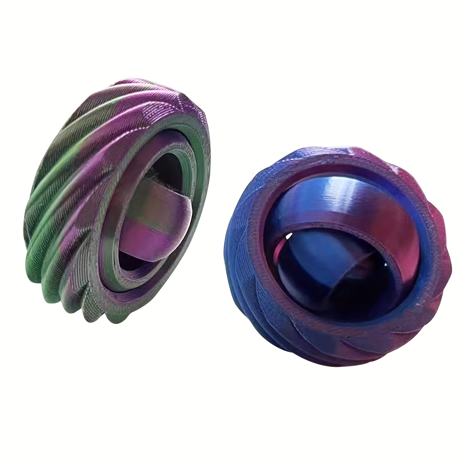 3D Printed Spinning Top Toy - Stress Reduction Tool for Desk and Home Decor
