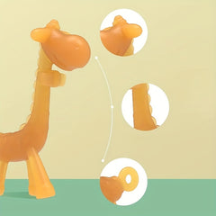 Baby Silicone Giraffe Teether Baby Teething Toy