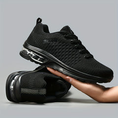 Men's Lace-up Sneakers Athletic Shoes Air Cushion Shock-absorbing Breathable