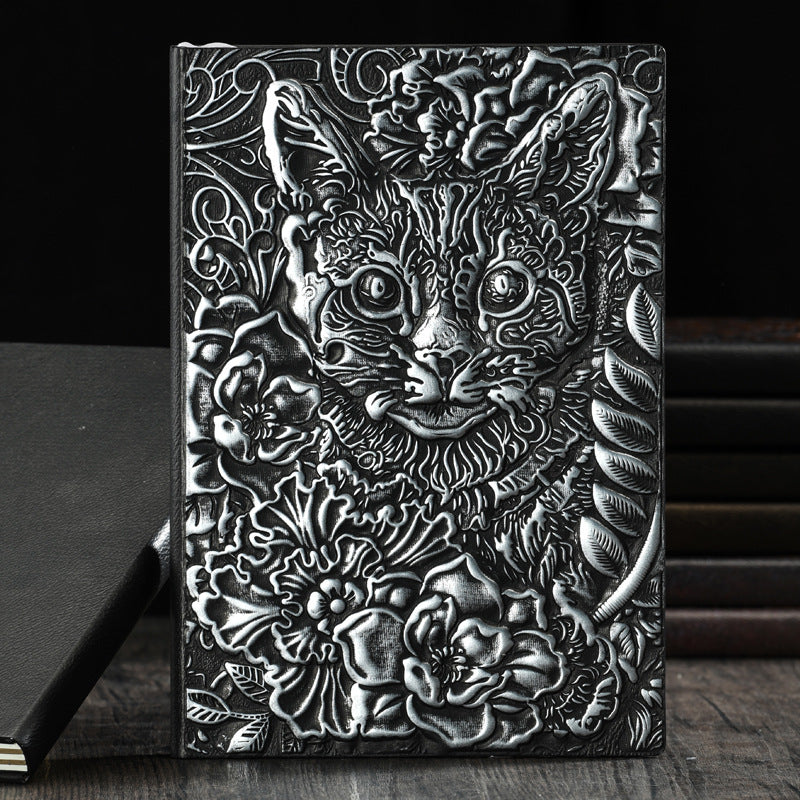 Cat Star Man A5 Hardbound Notebook Journal Notepad