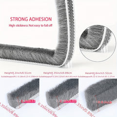 33ft Home Door & Window Weatherstrip - Keep Your Home Sealed & Protected