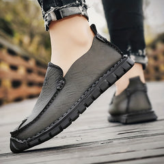 Men's Slip On Oxford Shoes Formal Lightweight Dress Shoes