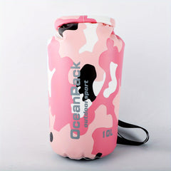 Waterproof Striped Lock Sports Shoulder Bag for Outdoor Sports